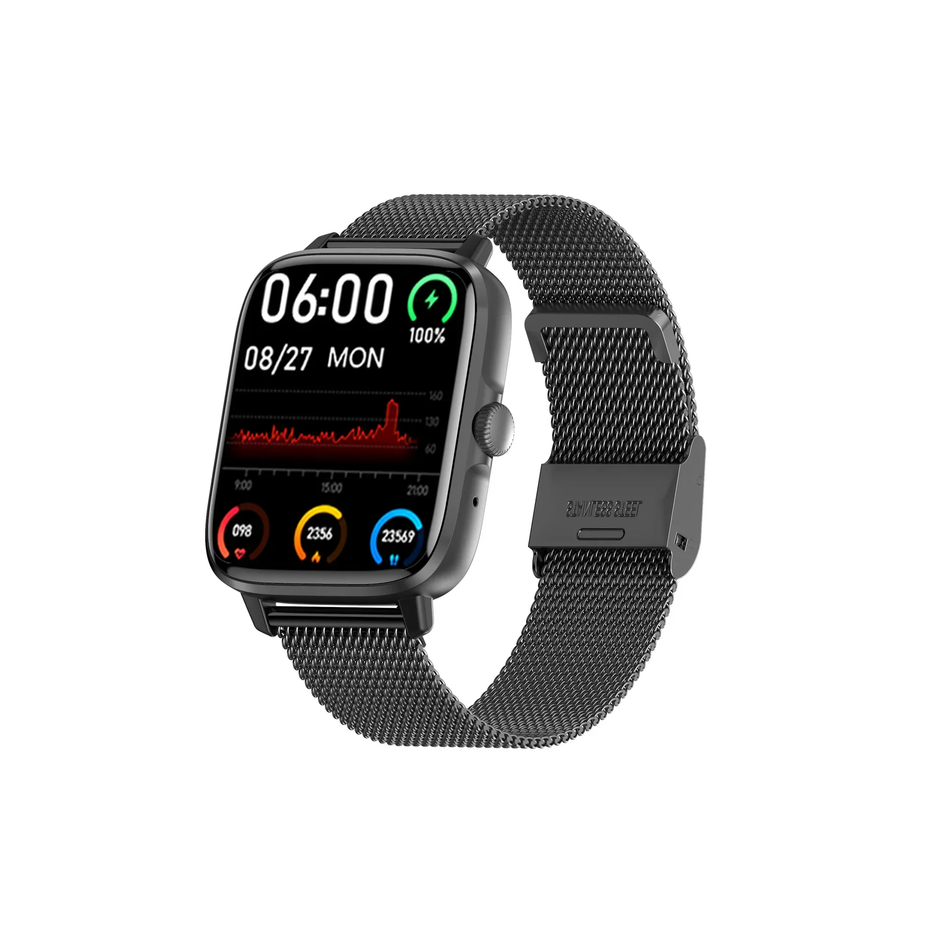 

New DT102 Bluetooth Call Watch 1.9-inch Large Screen NFC Access Control Multi Sport Mode ECG Wireless Charging