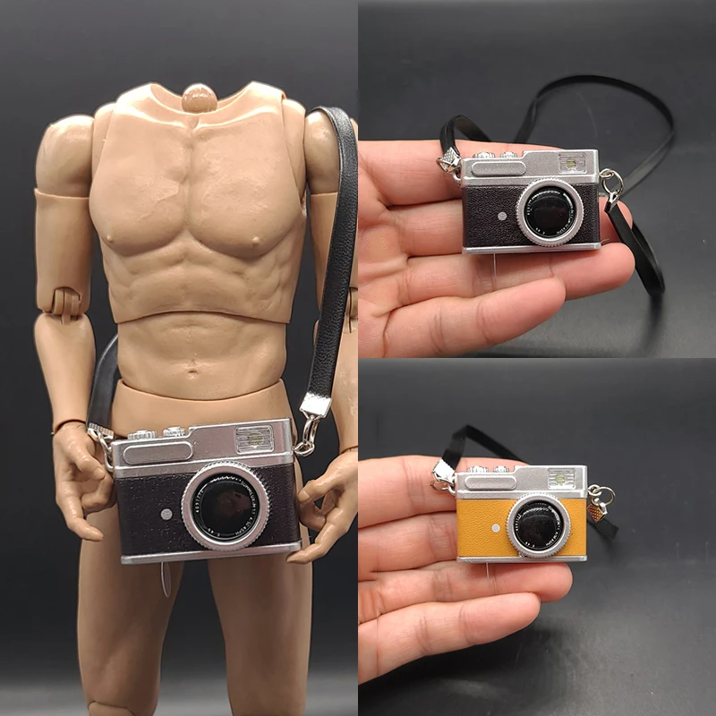 

In Stock 1/6 Scale Scene Accessories Miniature Digital Camera SLR Camera Model for 12 Inches Male Female Action Figure Body Doll