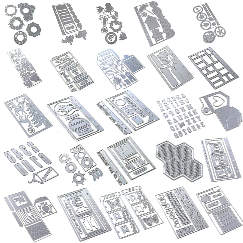 

2023 New Metal Cutting Dies for Stamps Making Handicraft Decorative Diy Scrapbook Practice Photo Album Process Craft Card