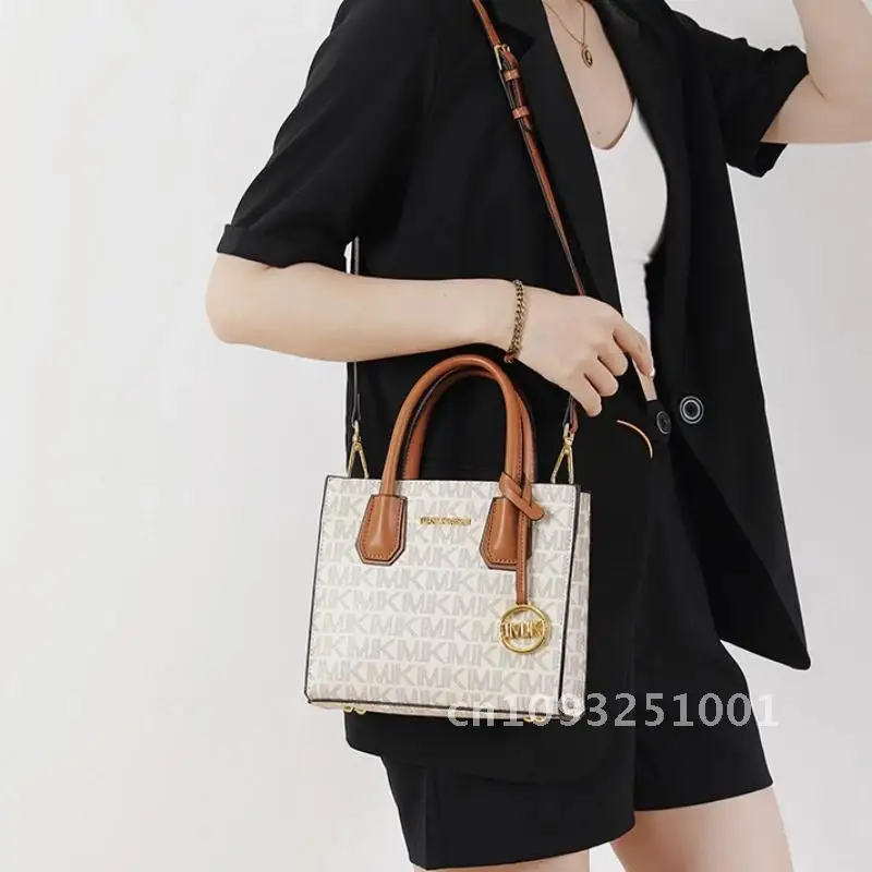 Новая модная женская большая сумка трендовая брендовая через плечо с принтом в