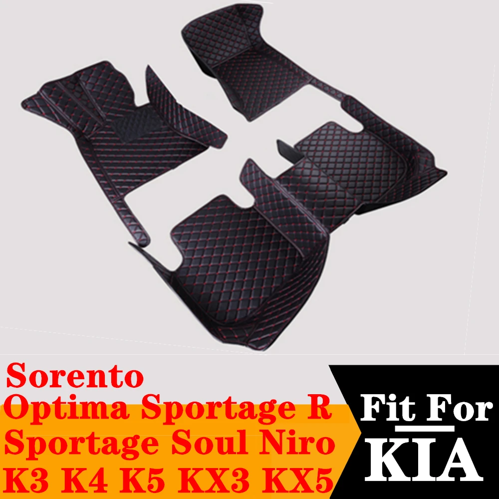

Sinjayer Waterproof Car Floor Mats Front & Rear FloorLiner Cover For KIA Sportage R K5 Optima Sorento Soul K3 K4 Niro KX3 KX5