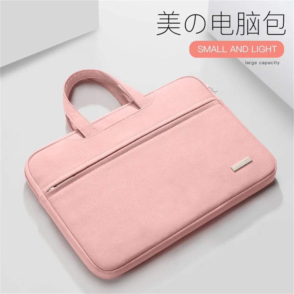

Laptop Bag Case for Macbook Air Pro 13.3 14 15 Laptop Sleeve 15.6 Notebook Bag For Dell Acer Asus HP Business Women Handbag