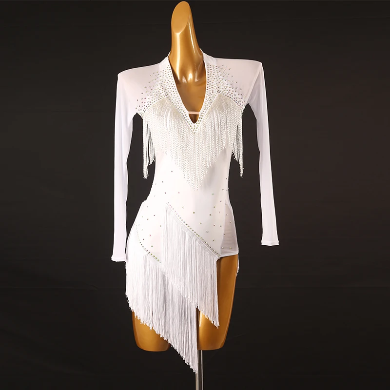 Платье для латиноамериканских танцев высококлассная индивидуальная юбка с