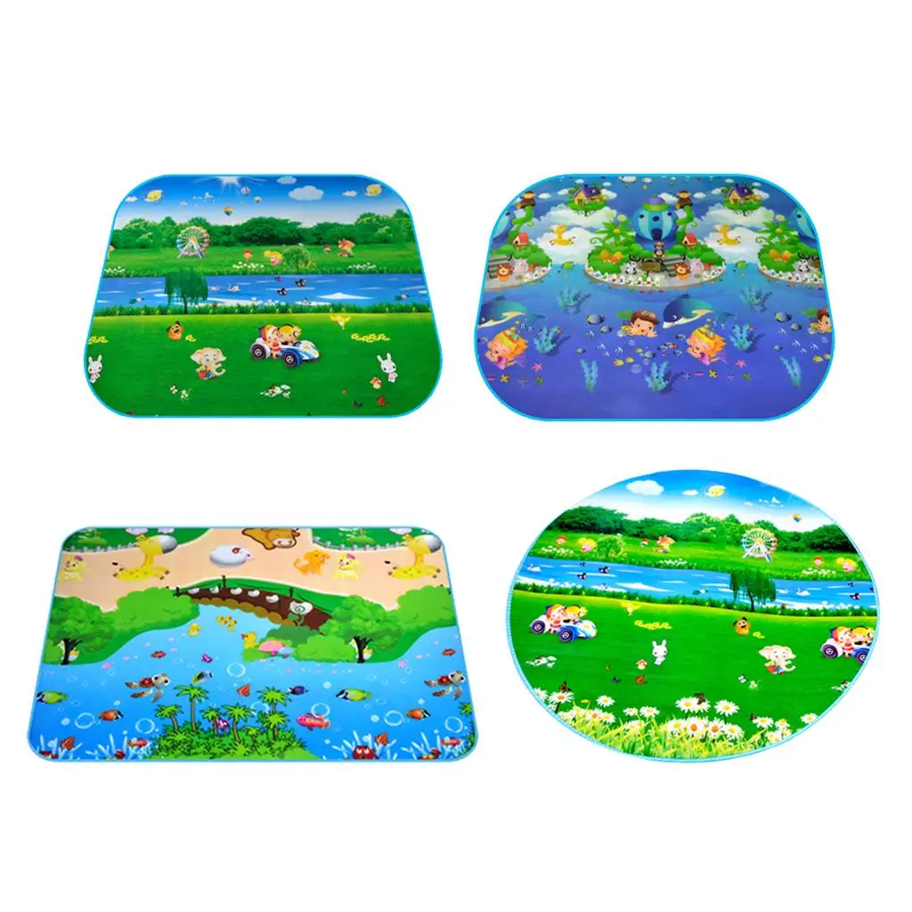 

Kids Carpet Play Mat Soft Mats Kids Toddler Crawl Playmat for Tent Playroom