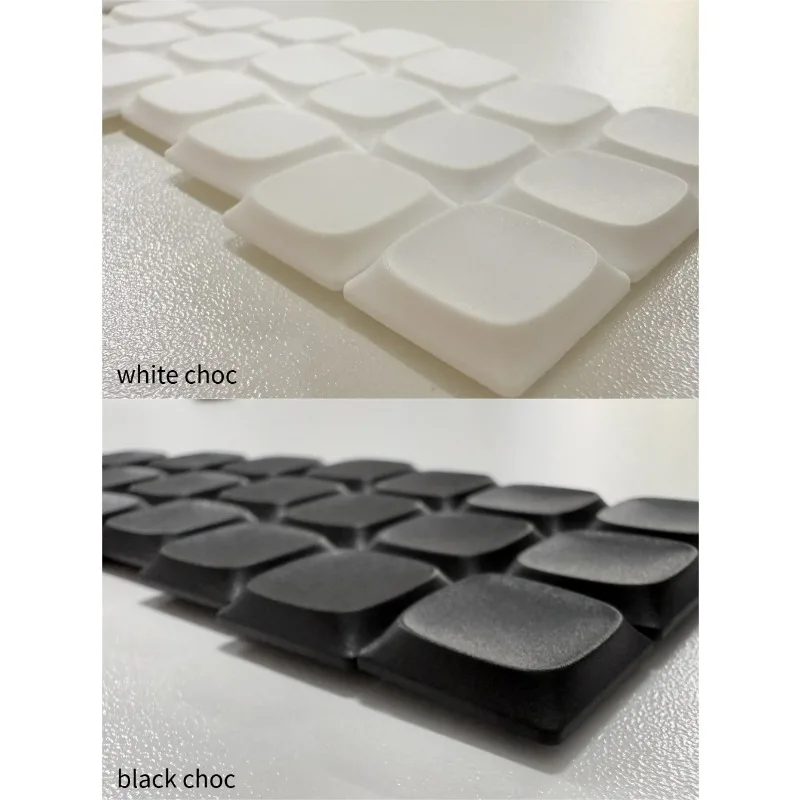 Фото Колпачки для клавиатуры Corne Kailh Choc/MX Cherry Switch 3x5/3x6, низкопрофильные колпачки для клавиш LCK, механическая клавиатура, колпачки для клавиш Artisan №3