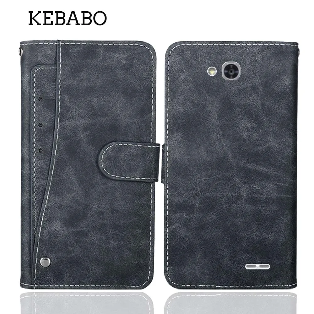 Кожаный чехол-кошелек для LG L70 L80 L90