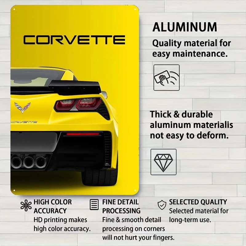 Супер металлический знак Chevrolet автомобильный постер украшение для гаража жесть