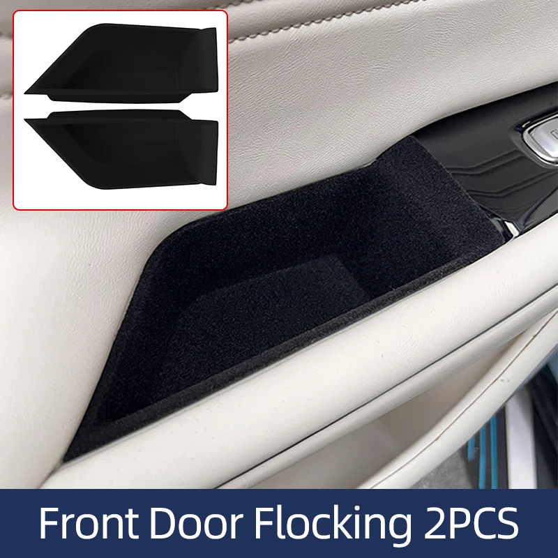 

Автомобильный органайзер для Voyah FREE 2021 ABS дверная ручка коробка для хранения Контейнер держатель Aray Авто декоративные аксессуары для интерьера черный