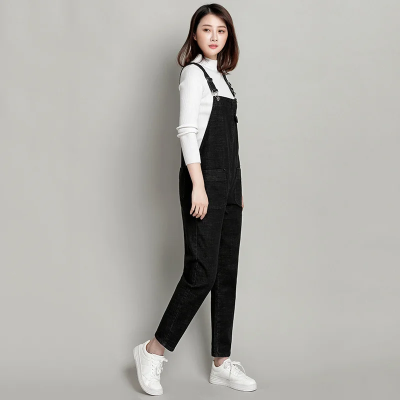 2022 New Fashion Women High Quality Ovealls Pants Winter and Autumn Cargo Pants Ladies