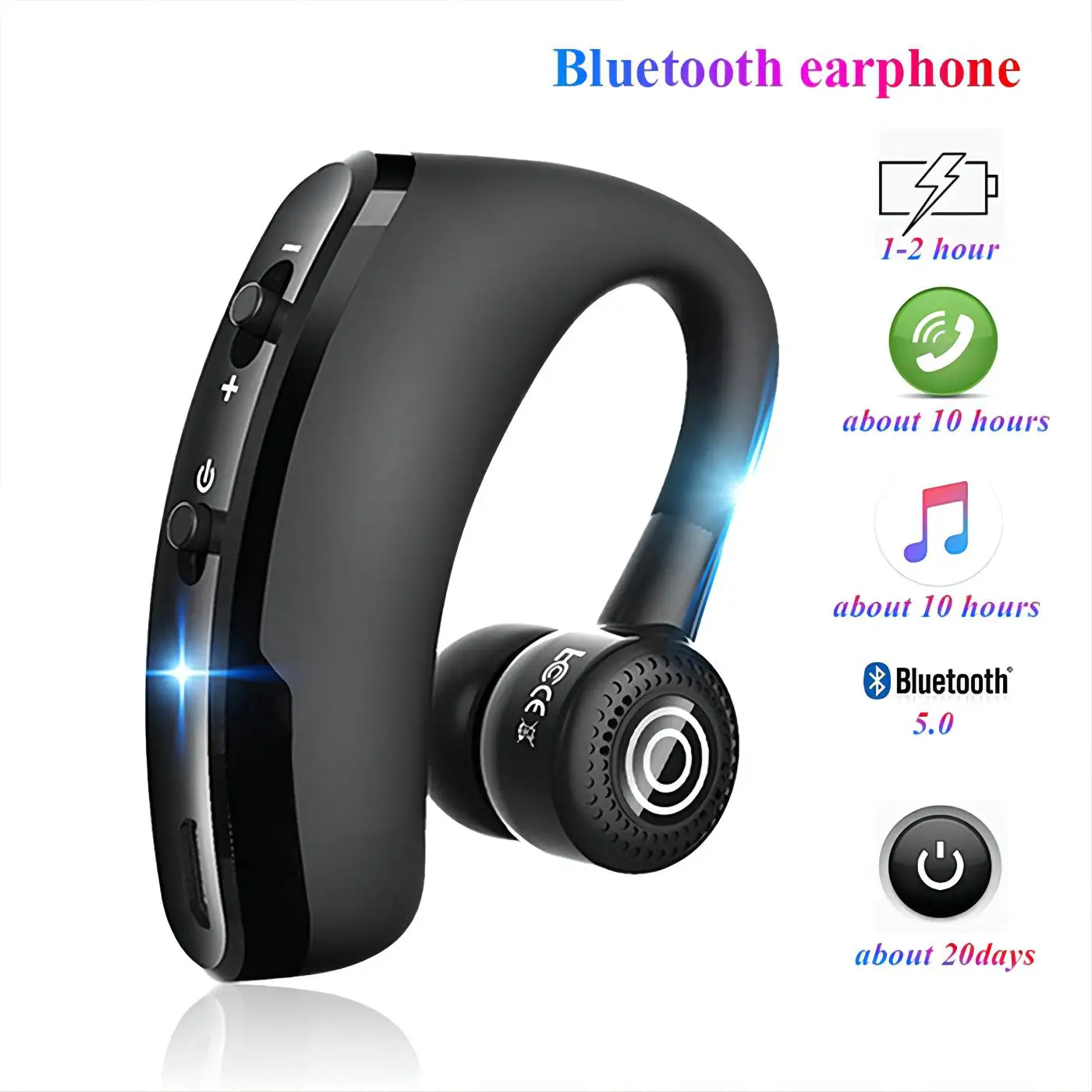 

Wholesale V9 Earphones Bluetooth Headphones Handsfree Wireless Headset Business Headset Drive Call Sports for Iphone Samsung V8