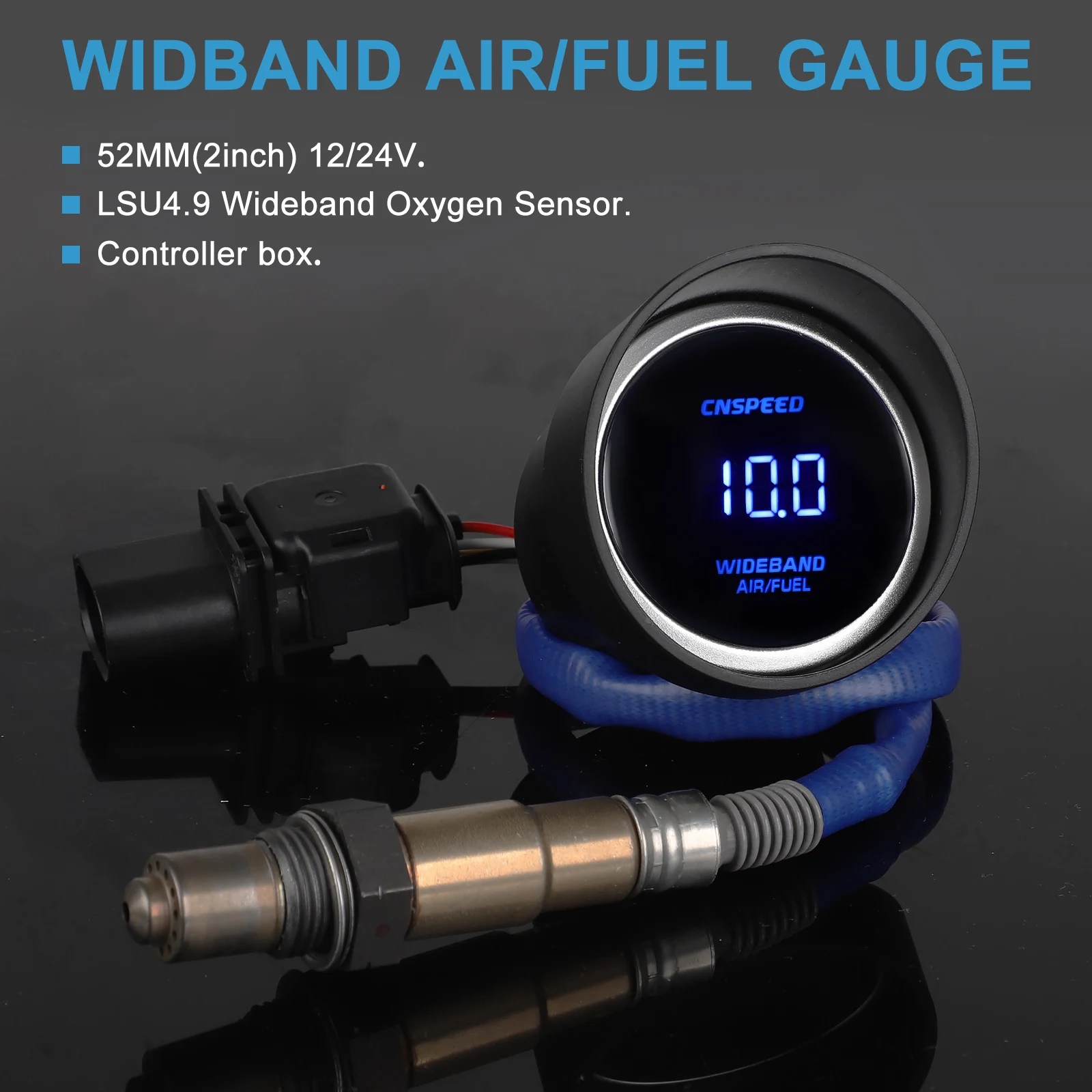 2'' 52 мм 12 В Датчик соотношения воздуха и топлива LSU 4.9 Широкополосный комплект