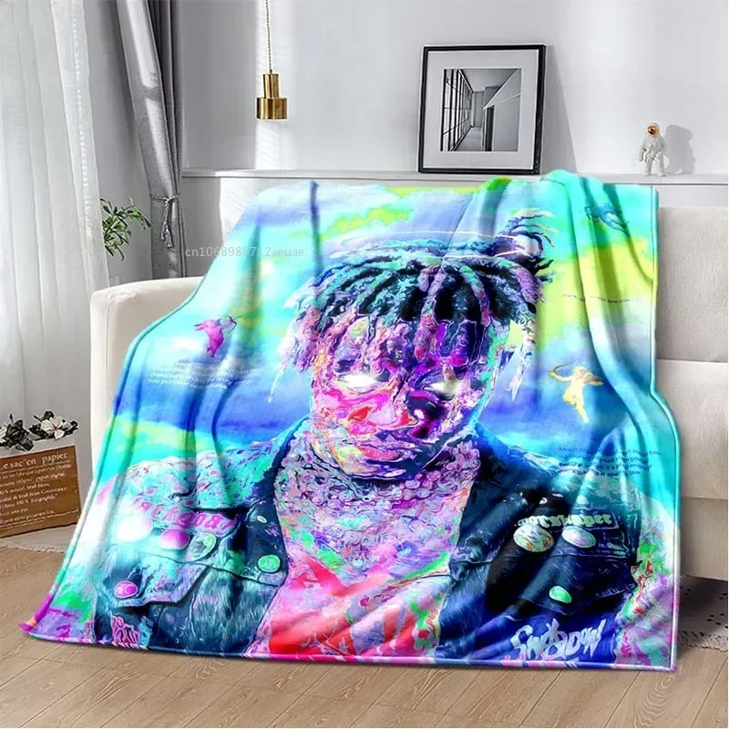 Альбом Rapper Juice Wrld 999 одеяло с художественным принтом фланелевое мягкое покрывало