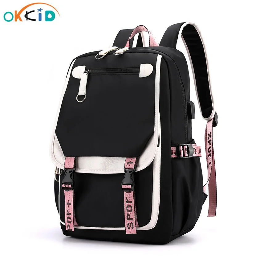 

children school bags for girls kids book bag cute pink backpack girl gift waterproof big school backpack for teenage girl