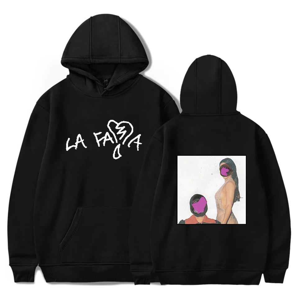 

2022 Men Hoodie Rosalia New Album La Fama Merch Hoodie Pullover New Print Tracksuit for Men And Women Streetwear