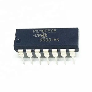 1pcs/lot PIC16F505-I/P PIC16F505-E/P PIC16F505 DIP-14 In Stock