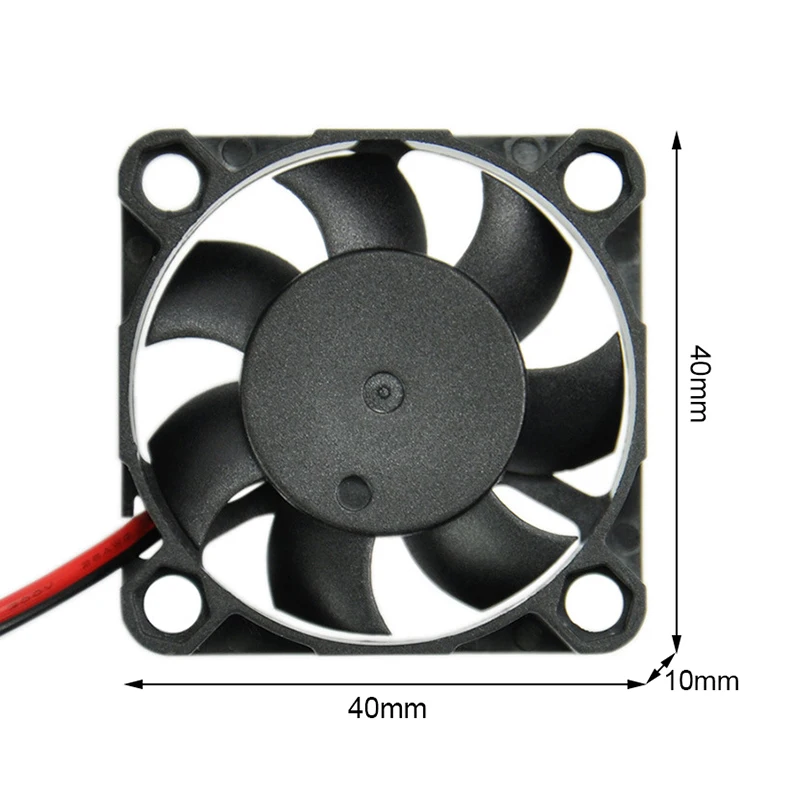 

4010 Fan 40MM 40*40*10MM Computer Fan Cooling Turbo Fan DC5V 2Pin 3Pin Volt Brushless Fans For Heatsink Cooler Radiator Printer