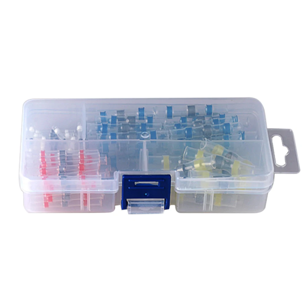 

50/100/120PCS Solder Sleeve Heat Shrink Butt Waterproof Wire Splice Connector