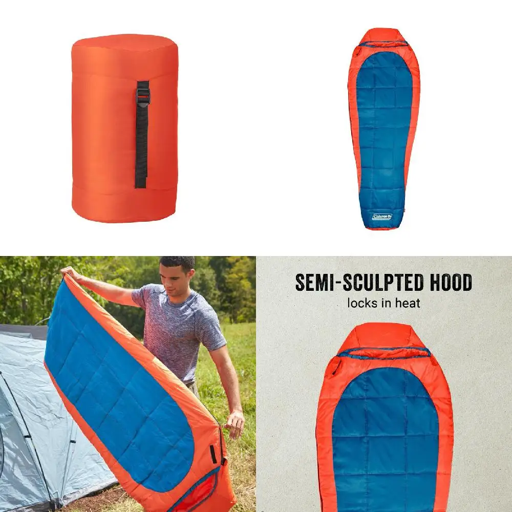 

Luxurious 25°F Tiger Lily Mummy Sleeping Bag - Stay Warm and Cozy on All Your Outdoor Adventures.