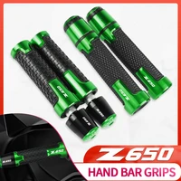 motorcycle accessories universal handle hand bar grips for kawasaki z650 2016 2017 2018 2019 2020 handlebar grip ends z125 pro