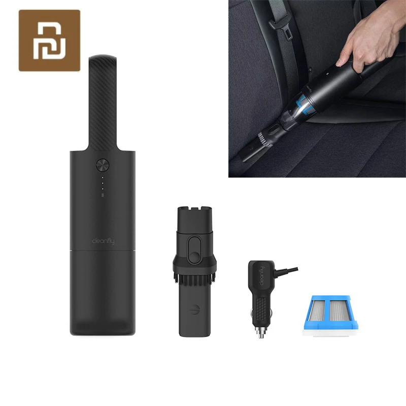 Оригинальный Портативный Автомобильный Ручной пылесос XIAOMI MIJIA Cleanfly FVQ домашний
