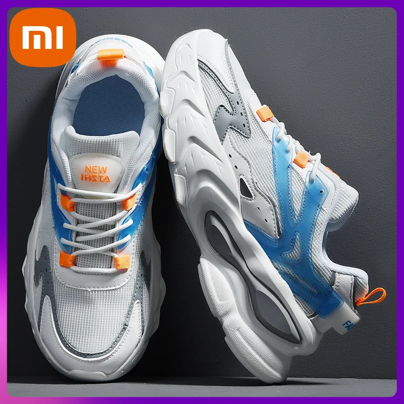 

Xiaomi Shoes men Sneakers Male casual Mens Shoes tenis Luxury shoes Trainer Race Breathable Shoes loafers running Shoes for men