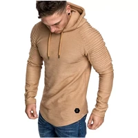 slim sweatshirt mens hoodie hip hop hoodies sportswear tracksuit fashion mens hoodies men solid color hooded
