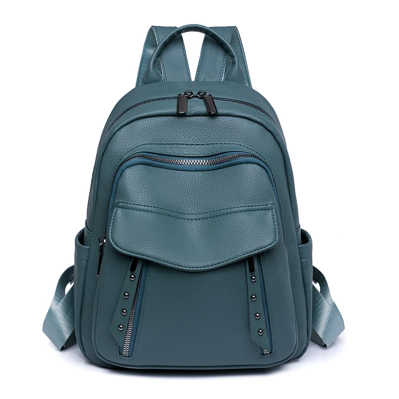 

Women Pu Leather Backpack Anti-theft Travel Backpack New Fashion Shoulder Bags Mochila Feminina