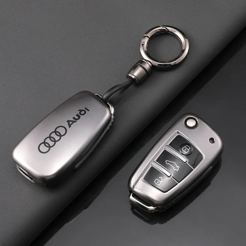 Чехол из ТПУ для автомобильного дистанционного ключа Audi A1 8V B8 A5 C7 Q3 Q7 S4 S6 S7 S8 R8 TT 4K A8