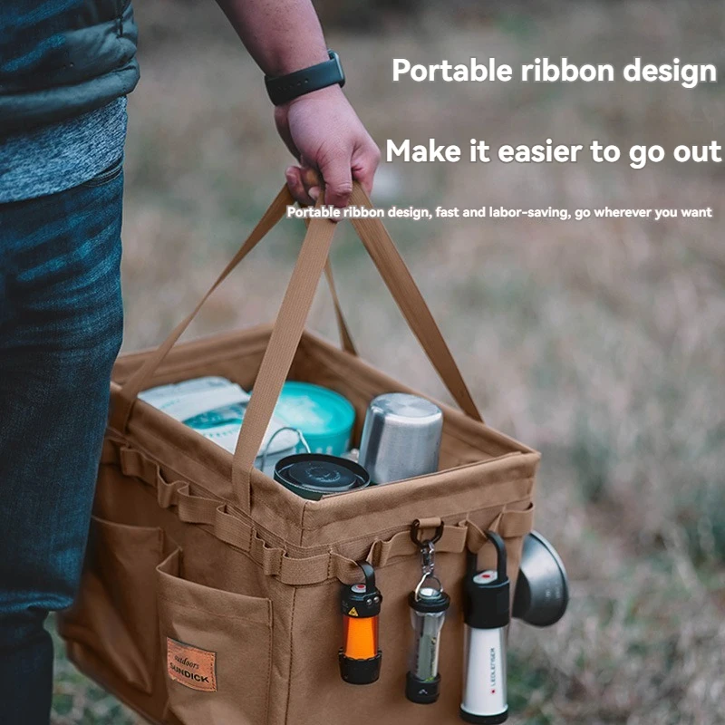 Джинсовый уличный ящик для инструментов