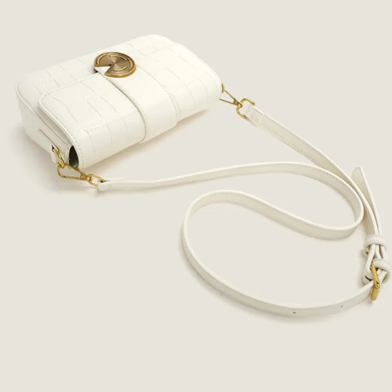 Модная роскошная сумка на плечо однотонная маленькая из искусственной кожи