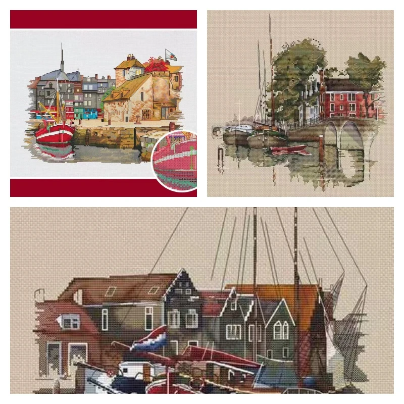 ZZ9672 Набор для вышивки крестом Рукоделие искусственная хлопчатобумажная нить