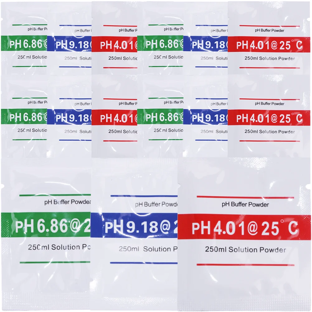 

15pcs PH Meter Calibration Professional PH Buffer Powder for PH Test Meter ph401+686+918