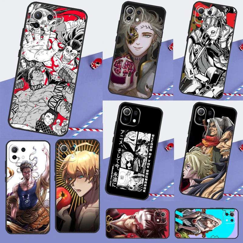 Record of Ragnarok For POCO F5 X3 X4 X5 Pro F3 F4 GT M5s C40 Case For Xiaomi 13 12 Lite 12X 11T 12T Pro Cover