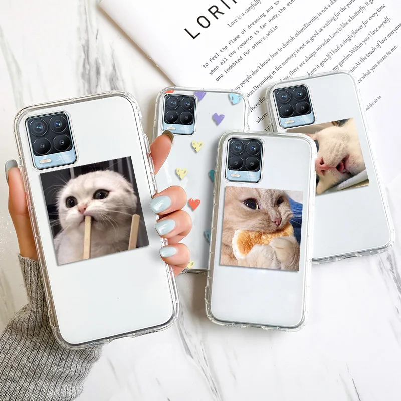 

Painted Case For OPPO Realme 8i Cases Silicone Coque For OPPO Realme 8 Pro C21Y Narzo 30 20 Pro C21 GT Neo Cute TPU Funda Cover