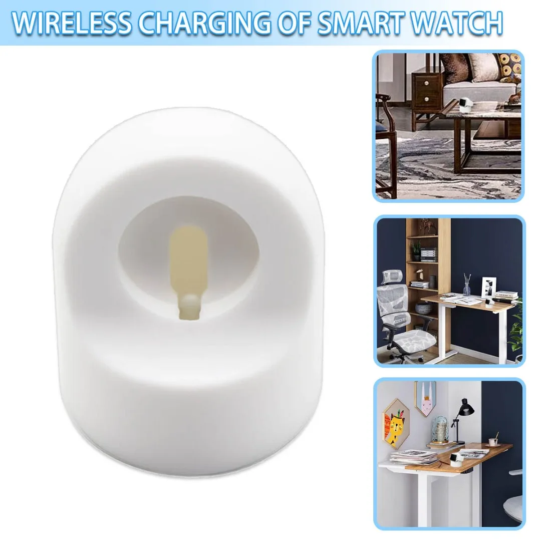 

1pc Wireless Fast Charger Base Watch Charging Cable Stand Durable Practical Charge Station Bracket Smart Watches Accessories