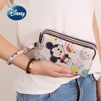 disney 2022 new cartoon womens wallet luxury brand long womens coin purse large capacity fashion trend clutch mobile phone bag
