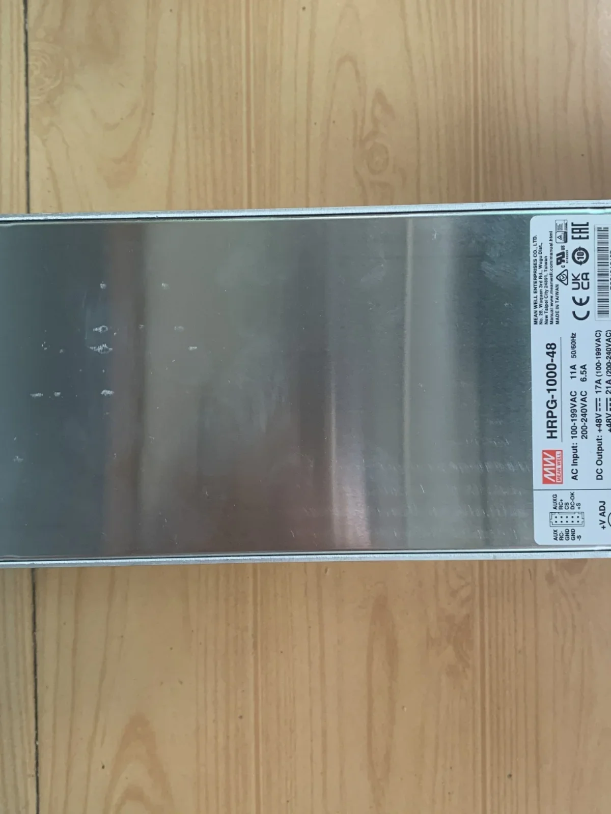 Импульсный источник питания Mingwei 1000 Вт производства Тайвань импульсный 12 В 15 24 48 с