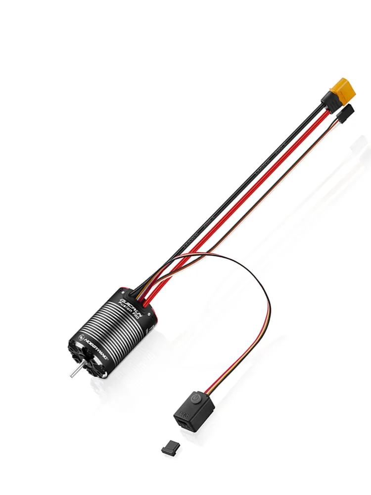 Бесколлекторный водонепроницаемый двигатель Hobbywing quirun Fusion PRO 2300KV 60A ESC 2 в 1 для 1/10