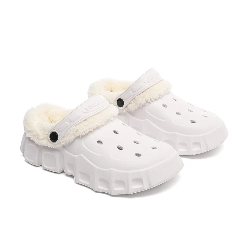 2023 зимние теплые женские повседневные сабо Летние слипоны дышащие пляжные