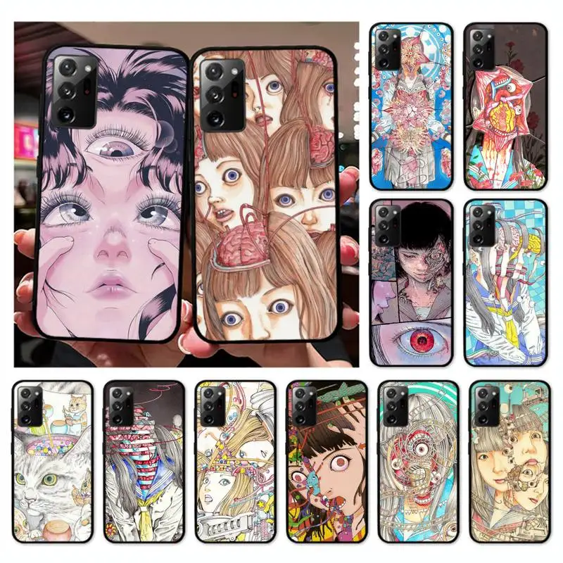 

Yinuoda shintaro kago Horror cartoons Phone Case for Samsung Note 20 Ultra 10 pro lite plus 9 8 5 4 3 M 30s 11 51 31 31s 20 A7