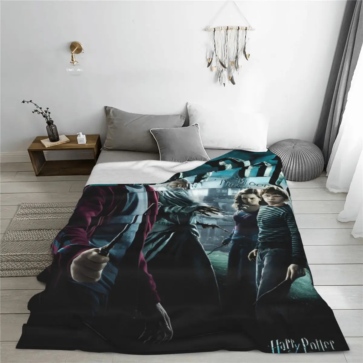 Одеяло из фильма Гаррис P-Potters Magic World качественное мягкое теплое одеяло зимнее для