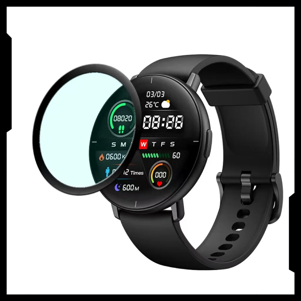 

Original Mibro Lite Smart Watch 3D Protective Film Curved Surface Composite Film PMMA+PC Composite High Definition Watch Film