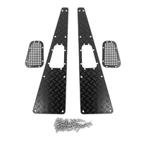 metal anti skid plate intake grille for traxxas trx 4 trx4 defender 110 rc crawler upgrade parts accessories