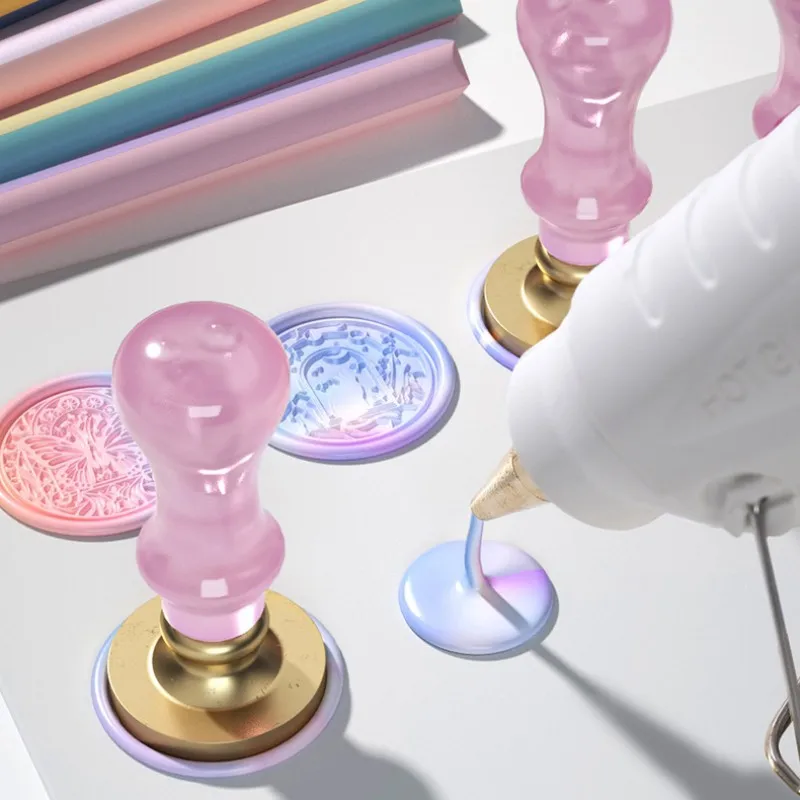 

5Pcs Wedding Invitations, Letters, And Envelope Crafts For Sealing Wax Sticks Wax Sealing Sticks And Glue Gun Sealing Wax Sticks