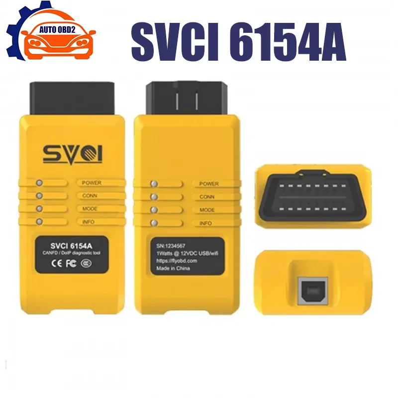

SVCI 6154A VA-Auto Diagnositc Tool Original Driver OBD2 Tester for VAG Diagnostic Scanner Support CAN FD And DoIP Protocol