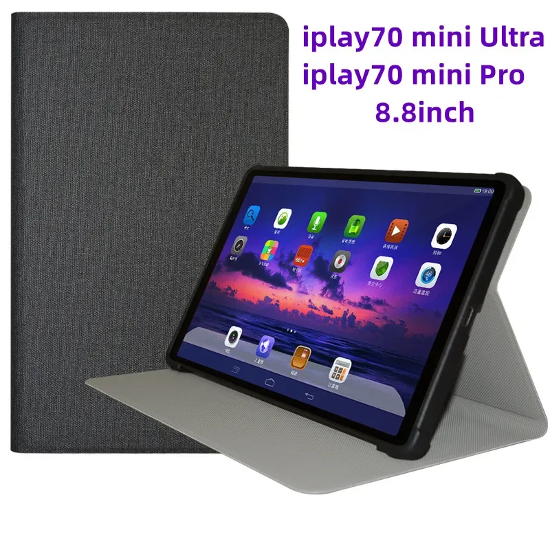 Фото Чехол Funda для Alldocube iPlay 70 mini Pro / iPlay70 Mini Ultra, 8,8 дюйма, откидная крышка для планшетного ПК с мягкой задней панелью из ТПУ №2