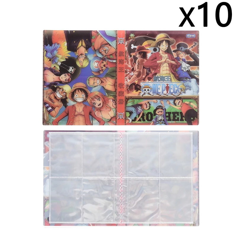 Оптовая продажа 10 шт./набор Одна деталь коллекция карт альбом 80/160 для Load Card