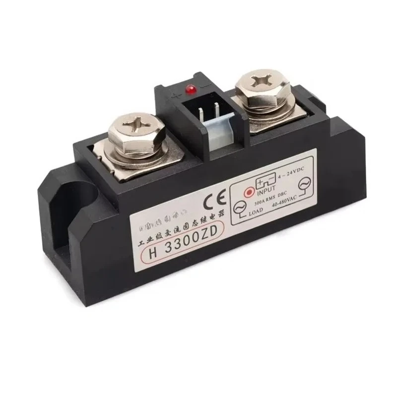 Фото Миниатюрное твердотельное реле XIMADEN H3300ZD, номинальное напряжение 5В, ток нагрузки 40А, нагрузка на контакты 30А, ток нагрузки 20А, универсальное применение для автоматизированных машин. №1