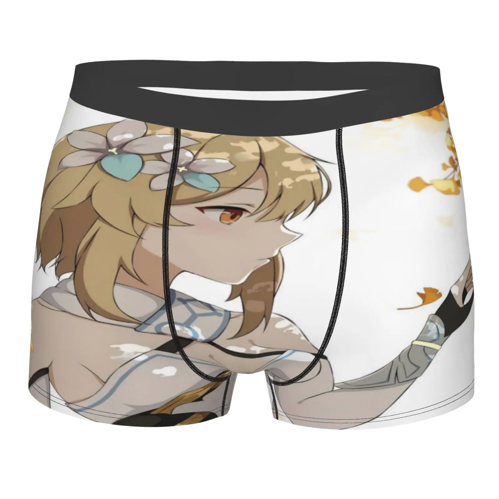 

Lumine - Genshin Impact 2213 Boxer Briefs Underwear Male Sexy Men Underwear Underpants Men Funny White Pck Boxer Mujeres Men's
