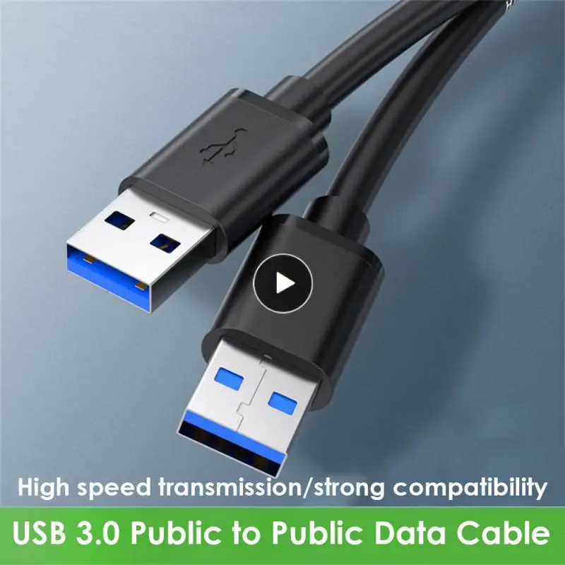 

Data Transmission Usb Date Extension Cable High Quality Stable Usb Male To Male Tinned Copper Portable Rechargeable Usb
